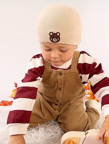 Gorro con bordado 'animal'