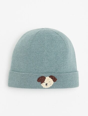 Gorro con bordado 'animal'