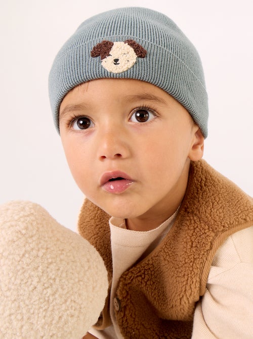 Gorro con bordado de 'animal' - Kiabi