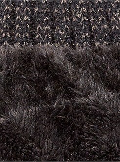 Gorro con forro de pelo sintético - Kiabi