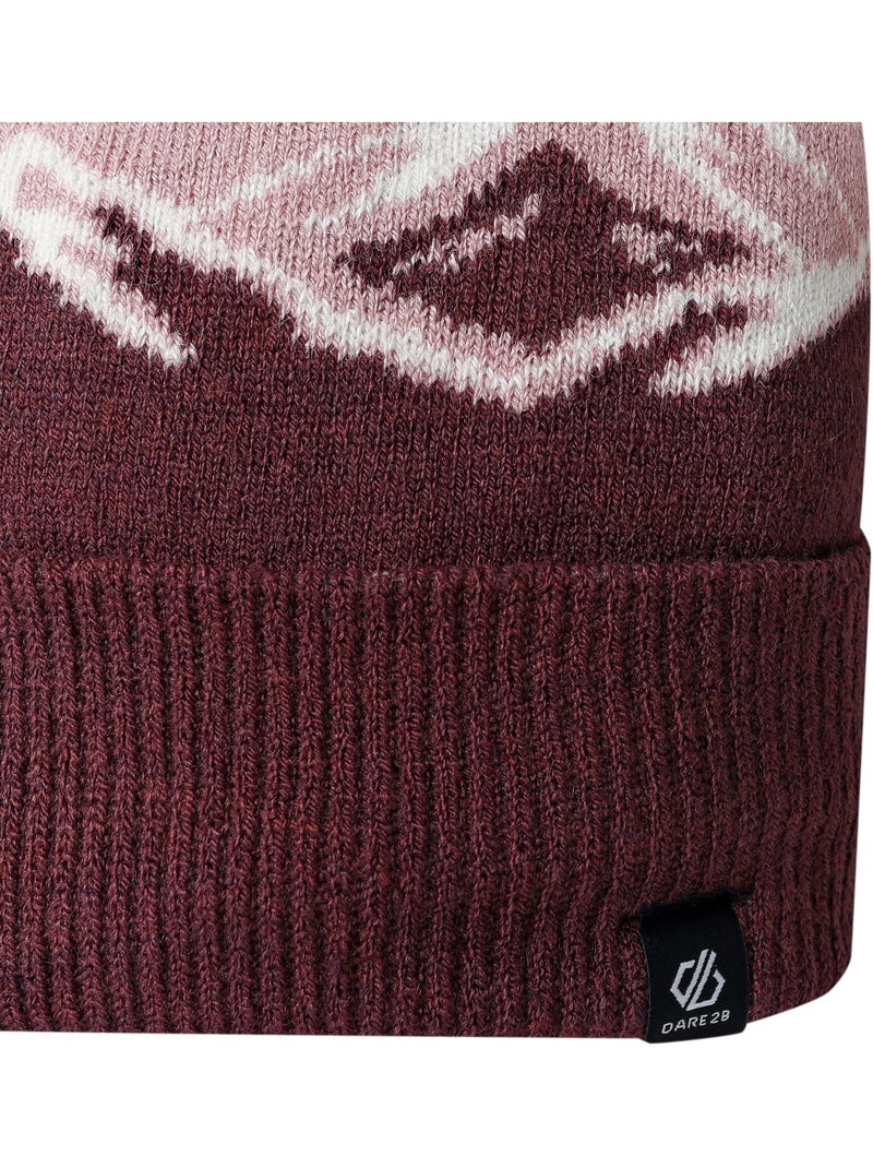 Gorro con pompón fernie para niños/niñas - dare 2b Rojo rubí - Kiabi