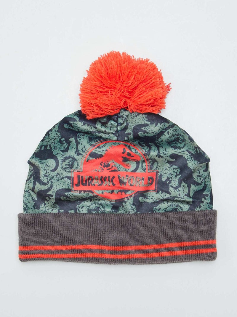 Gorro con pompón 'Jurassic World' ROJO - Kiabi