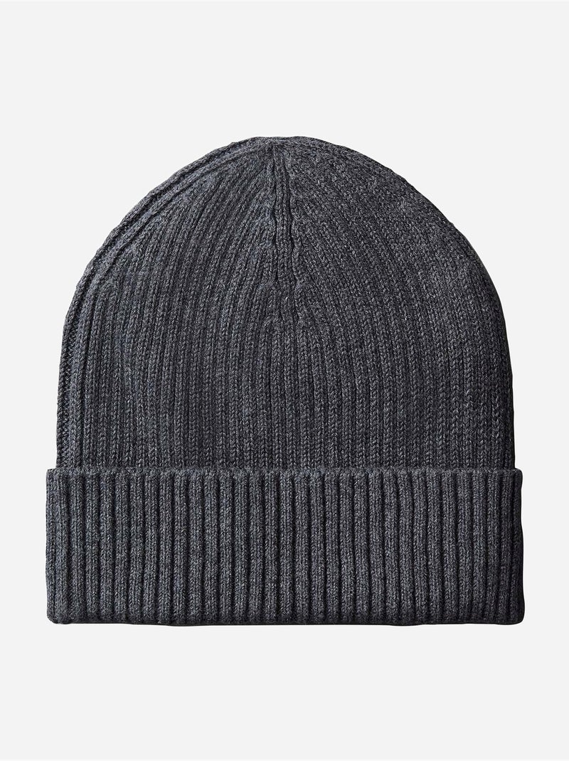 Gorro con vuelta - calvin klein Gris oscuro - Kiabi