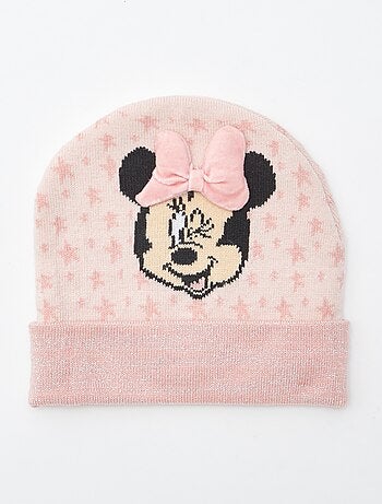 Gorro con vuelta estampado 'Minnie'