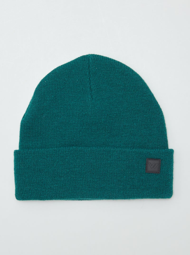 Gorro con vuelta VERDE - Kiabi