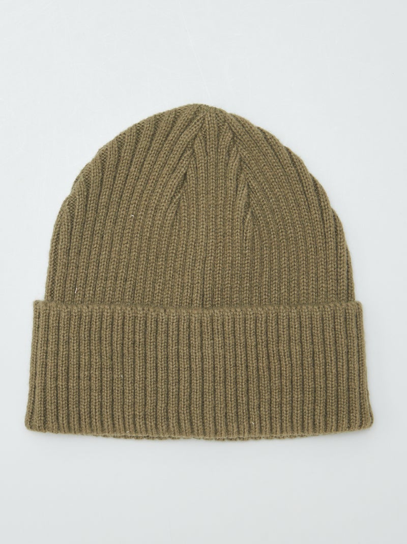 Gorro con vuelta VERDE - Kiabi