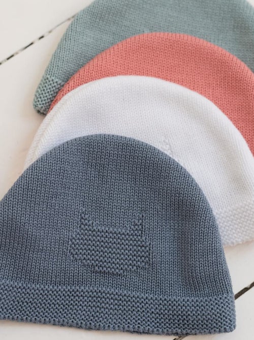 Gorro de algodón - Pequeños Gatos - Kiabi