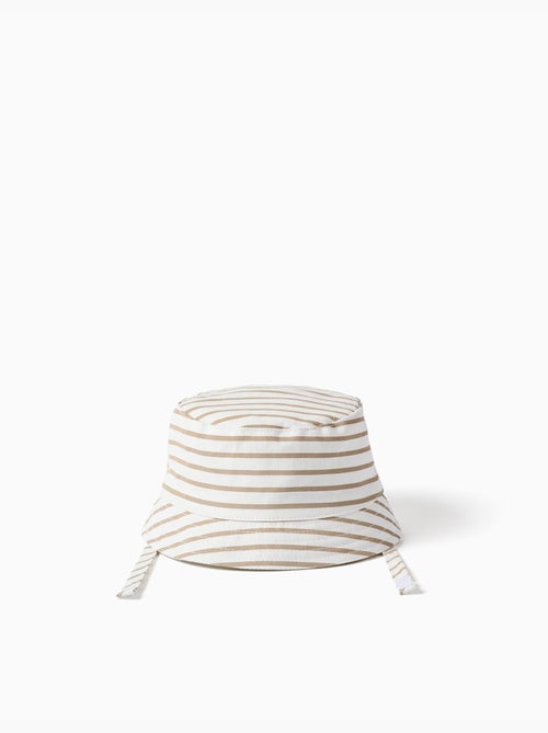 Gorro de algodón a rayas - Kiabi