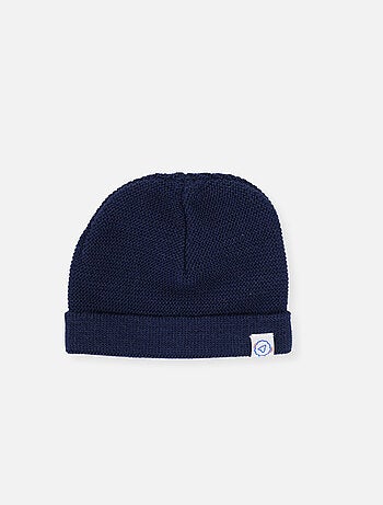 Gorro de bebé con vuelta