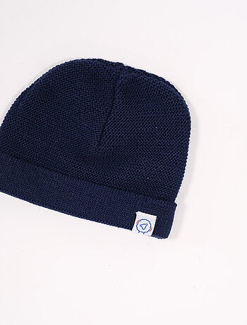 Gorro de bebé con vuelta