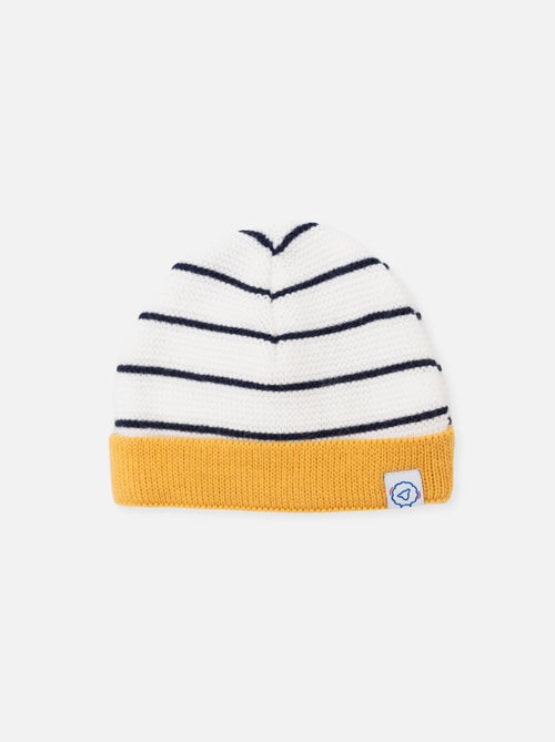 Gorro de bebé con vuelta - Kiabi