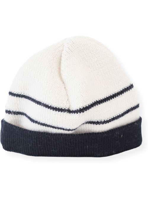 Gorro de bebé con vuelta petits marins - Kiabi