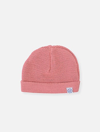 Gorro de bebé con vuelta