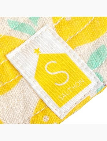 Gorro de bebé de gasa de algodón con estampado de - SAUTHON