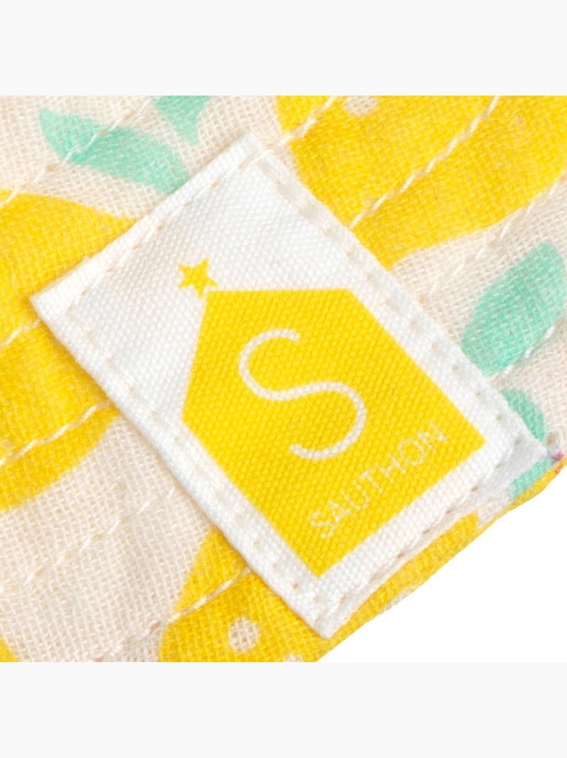 Gorro de bebé de gasa de algodón con estampado de - SAUTHON Amarillo - Kiabi