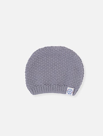 Gorro de bebé nido de abeja