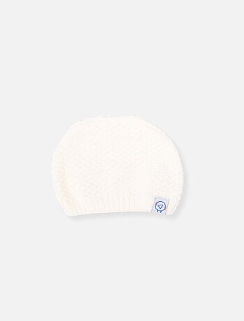 Gorro de bebé nido de abeja