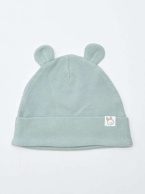 Gorro de canalé con orejas de fantasía - Kiabi