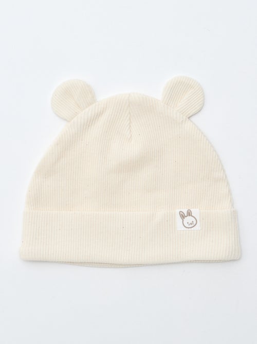 Gorro de canalé con orejas de fantasía - Kiabi