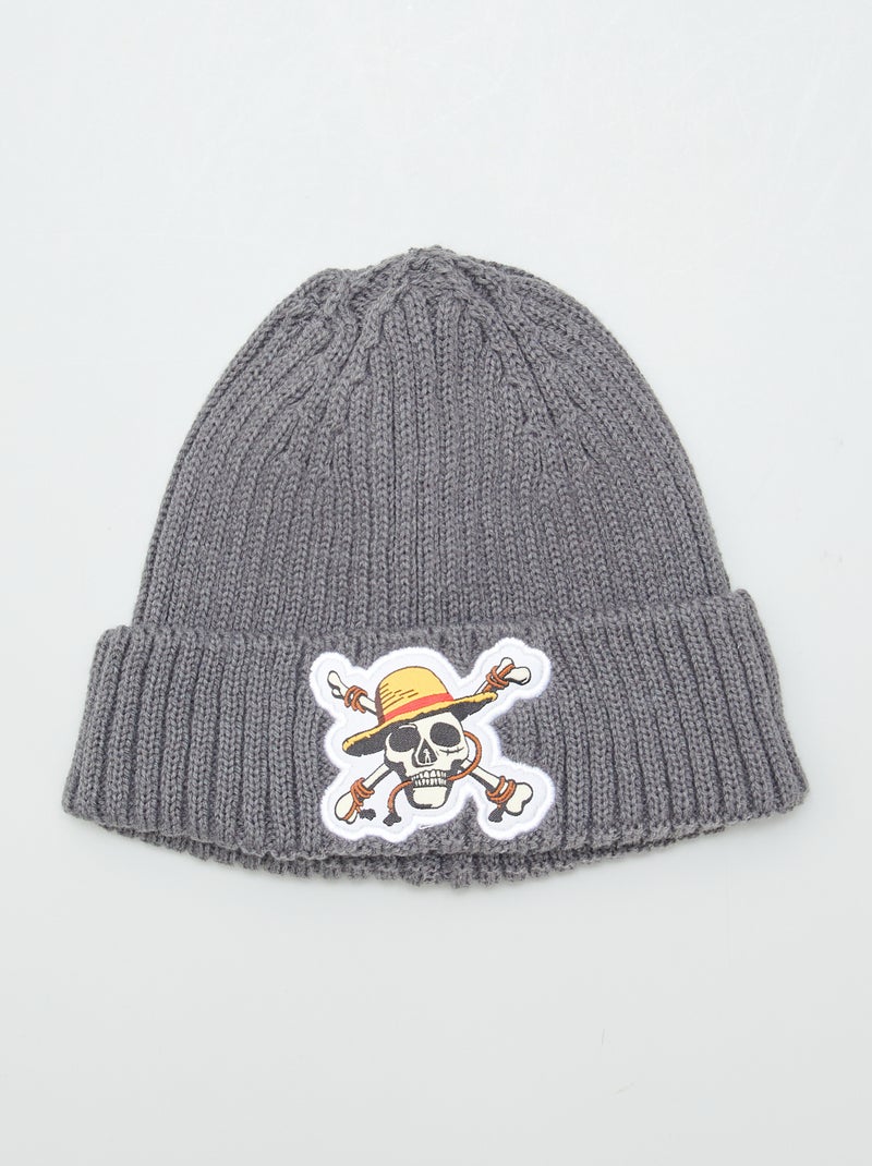 Gorro de canalé 'One Piece' GRIS - Kiabi