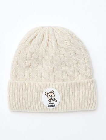 Gorro de canalé y trenzado 'Bambi' 'Disney'