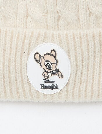 Gorro de canalé y trenzado 'Bambi' 'Disney'