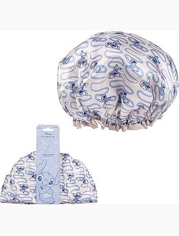 Gorro de ducha niño Stitch amarillo impermeable y divertido