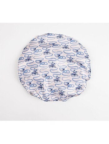 Gorro de ducha niño Stitch amarillo impermeable y divertido