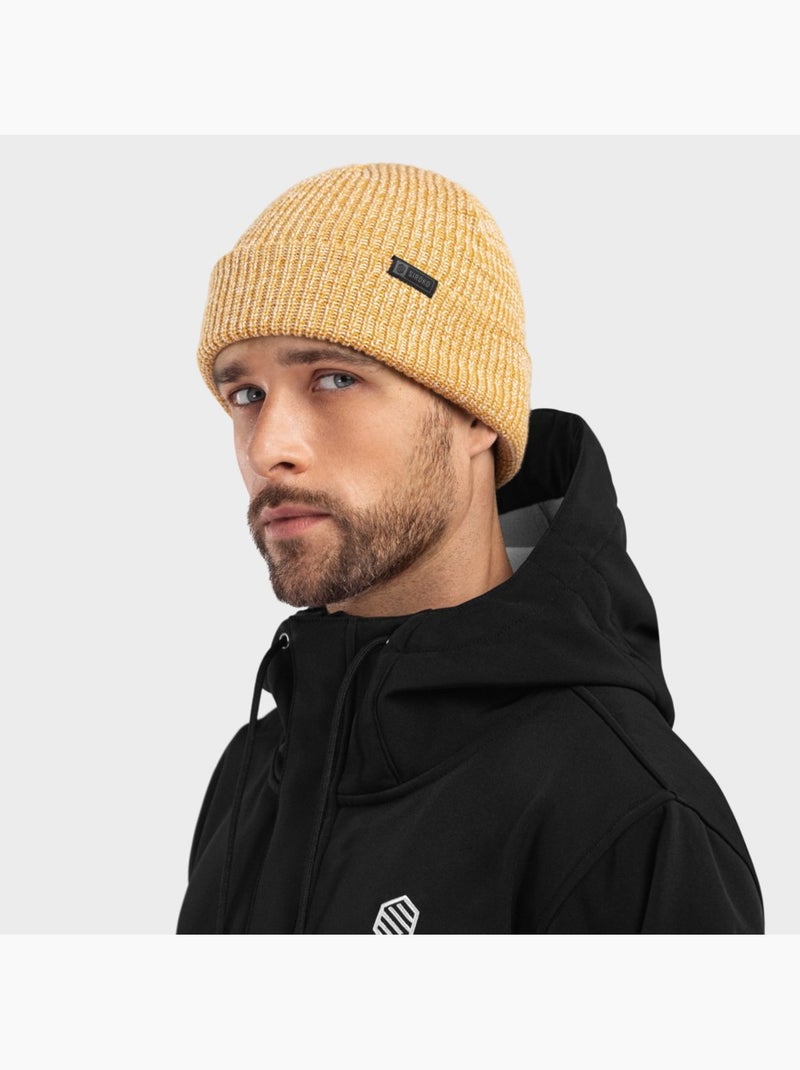 Gorro de invierno esquí y nieve hombre y mujer brownie Amarillo - Kiabi
