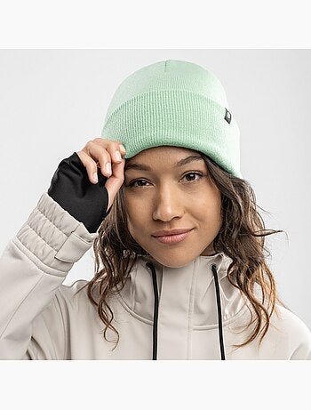 Gorro de invierno esquí y nieve hombre y mujer snowflake dead moss