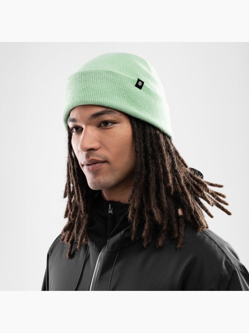 Gorro de invierno esquí y nieve hombre y mujer snowflake dead moss Verde - Kiabi