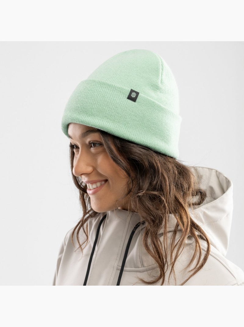 Gorro de invierno esquí y nieve hombre y mujer snowflake dead moss Verde - Kiabi