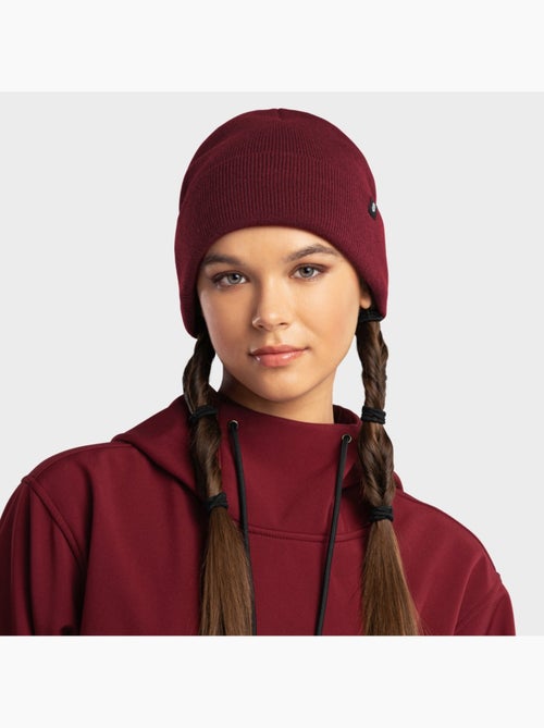 Gorro de invierno esquí y nieve hombre y mujer snowflake maroon - Kiabi Gorro de invierno esquí y nieve hombre y mujer snowflake maroon - Kiabi