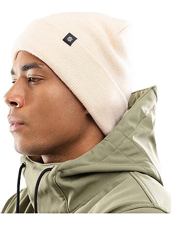 Gorro de invierno esquí y nieve hombre y mujer snowflake sand
