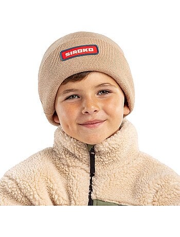 Gorro de invierno niños esquí y nieve niños y niñas park