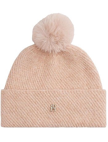 Gorro de mujer Tommy Hilfiger con pompón