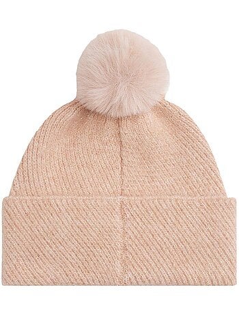 Gorro de mujer Tommy Hilfiger con pompón