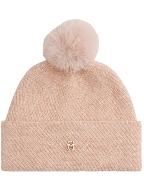 Gorro de Lana con Pompón para Mujer Tommy Hilfiger - Kiabi