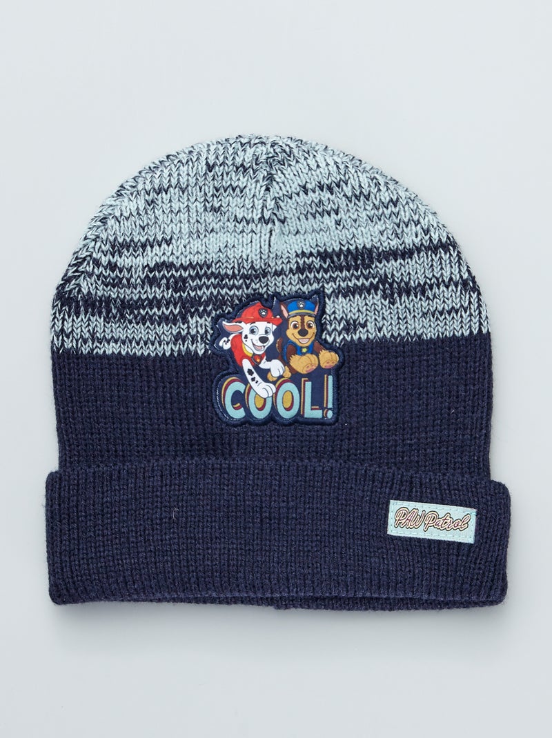 Gorro de lana 'La Patrulla Canina' azul navy - Kiabi