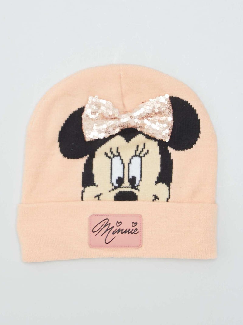 Gorro de 'Minnie' con lazo en relieve NARANJA - Kiabi