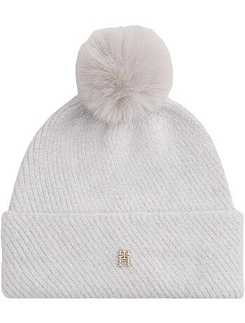 Gorro de mujer Tommy Hilfiger con pompón