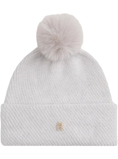 Gorro de mujer Tommy Hilfiger con pompón - Kiabi