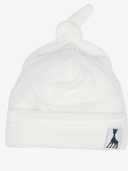 Gorro de nacimiento algodón orgánico - Kiabi