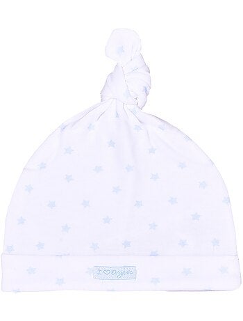 Gorro de nacimiento de algodón orgánico certificado gots - Kitikate