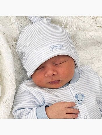 Gorro de nacimiento de algodón orgánico certificado gots - Kitikate