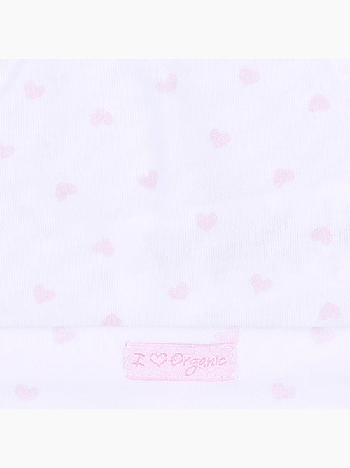 Gorro de nacimiento de algodón orgánico certificado gots - Kitikate - Kiabi