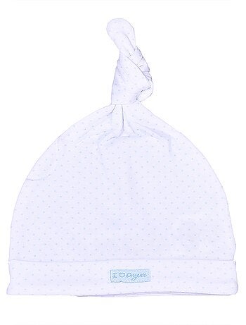 Gorro de nacimiento de algodón orgánico certificado gots | Kitikate