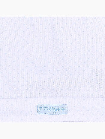 Gorro de nacimiento de algodón orgánico certificado gots | Kitikate