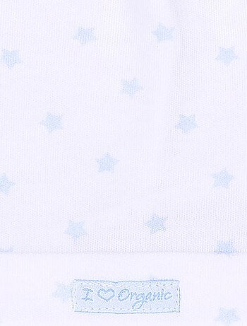Gorro de nacimiento de algodón orgánico certificado gots | Kitikate