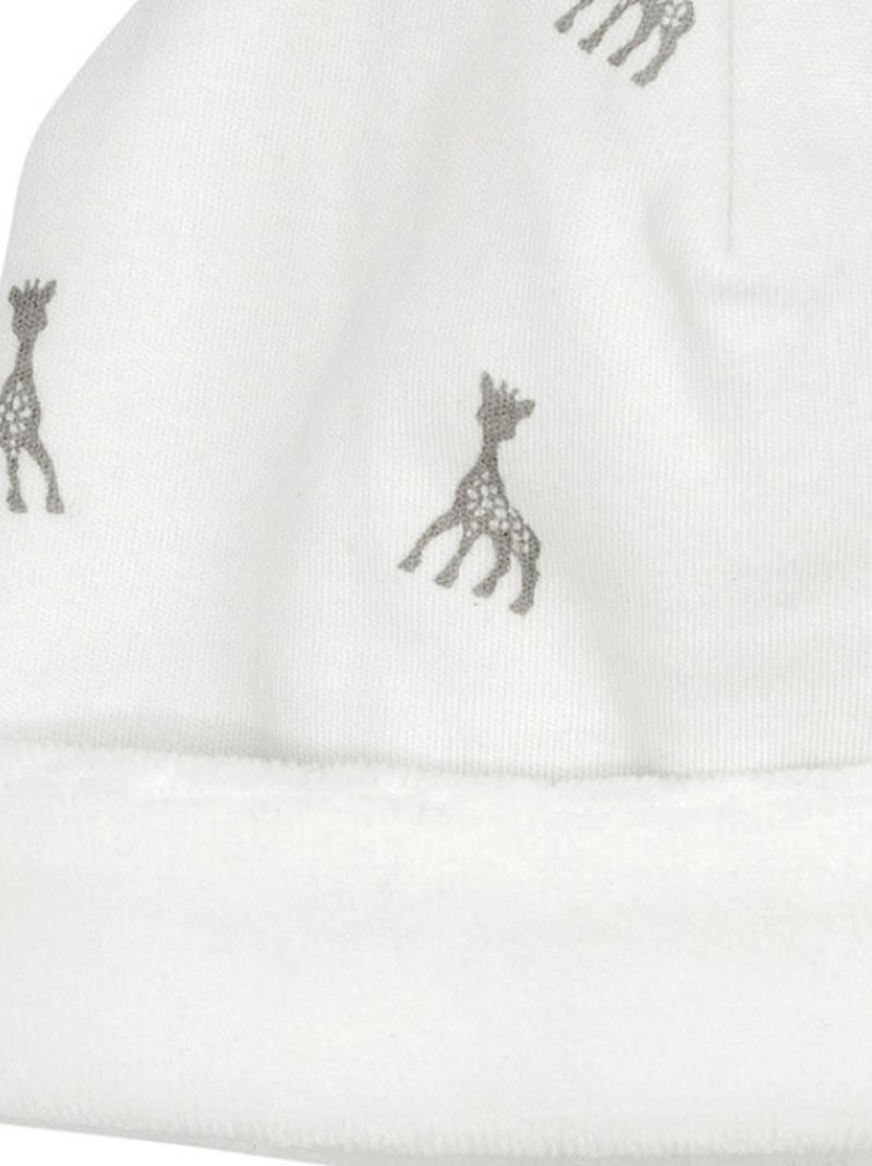Gorro de nacimiento Sophie La Girafe® Blanco - Kiabi